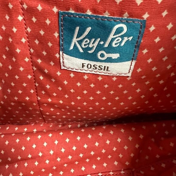 Fossil Key - Per Black  Quilted Nylon Handbag with Detachable Shoulder Strap - Picture 4 of 12